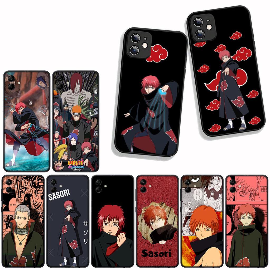 for Motorola Moto G54 G05 G24 G55 G75 G85 G15 G57 G86 Power Edge 50 30 Ultra Fusion neo Pro Case Sasori Anime Narutos Akatsuki