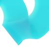 Hair Cutting Collar Strong Toughness Easy Clean Waterproof Comfortable Soft Hair Dyeing ShawlCyan