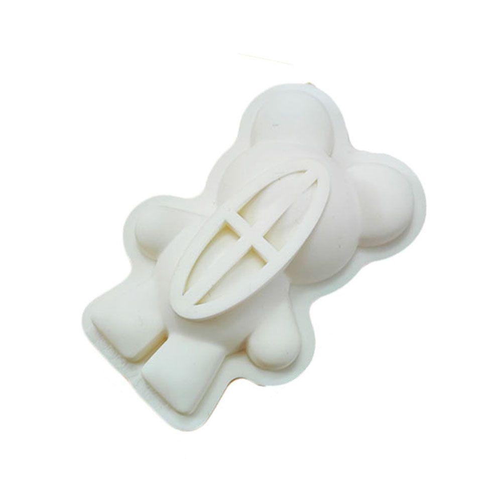 Handmade Epoxy Resin Cake Mold Breakable 3D Bear Chocolate Mold Large Size Silicone Mold