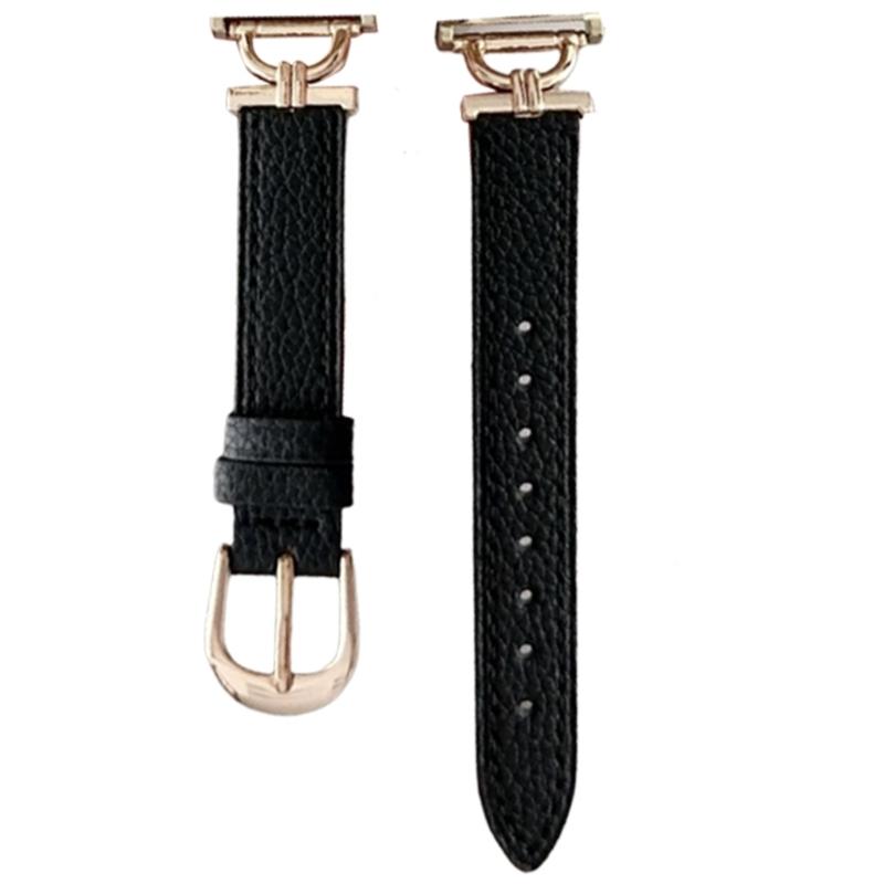 

Elegant Lychee Texture Fiber Band 18mm with Metal Buckle Fashionable 18mm Smartwatch Bands Suitable for Smartwatches