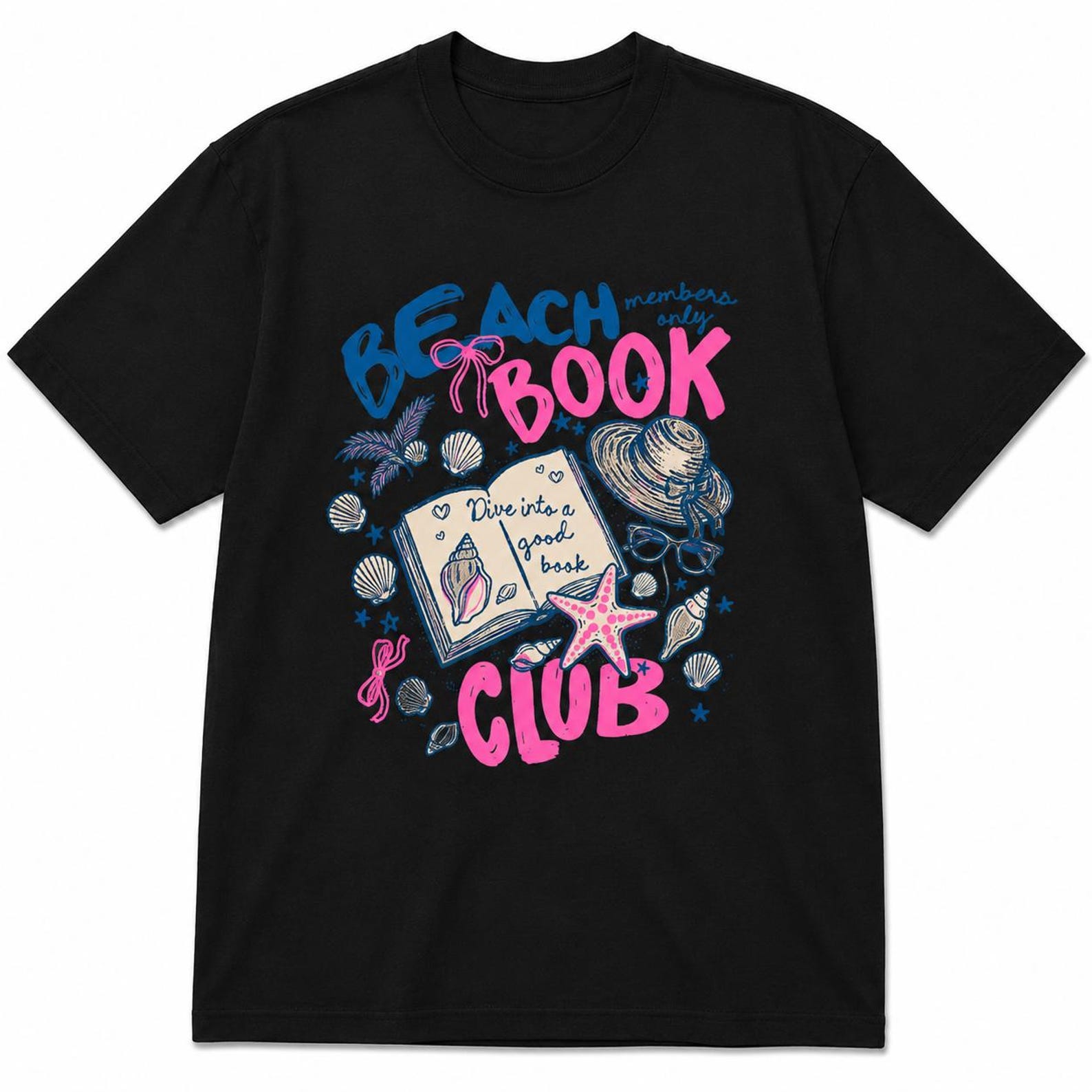 Beach Book Club Graphic T-Shirt 2XL