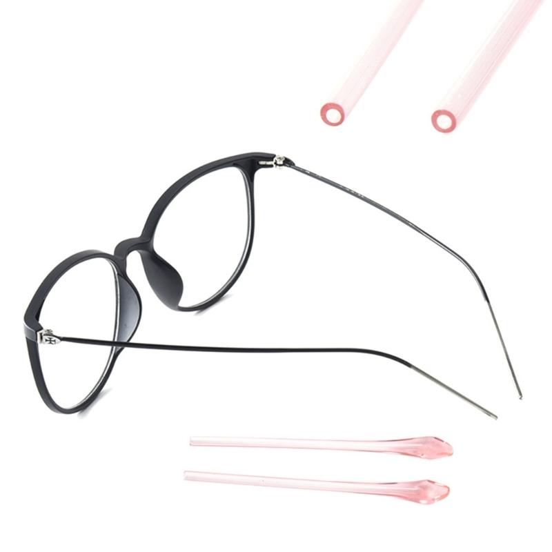 5 Pair Eyeglass End Tip Ear Socks NonSlip Design Temple Tips For Eyeglasses Running Cycling Comfortable All Day Wear