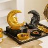 Cultural Resin Incenses Holder Ramadans Decors Moon God Sculpture Gift For Home top sale