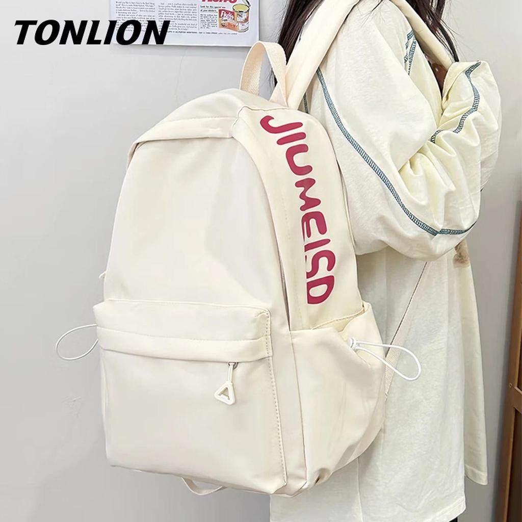 TonLion Travel Backpack, Lightweight Shoulder Bag, Sport Bag, White