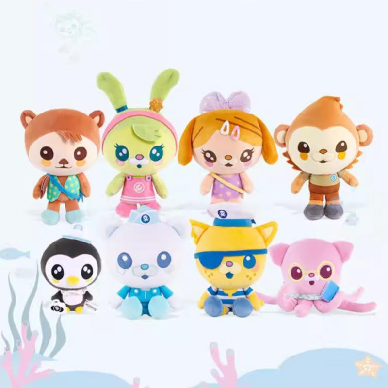 Genuine Octonauts Multiple Roles Plush Toys  Cartoon Character Anime Stuffed Dolls Perfect Birthday Toy Gifts For Boys & Girls