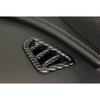 Cover Trim Dashboard Side Outlet Vent Carbon Fiber Fit For Benz C-Class -23