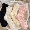 Plush Fluffy Socks Velvet Knitted Socks New Winter Warm Socks  Women