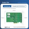 EB-LINK Intel I210 Czteroportowy Gigabitowy Adapter Sieciowy PCIe x4 (Wersja CN)