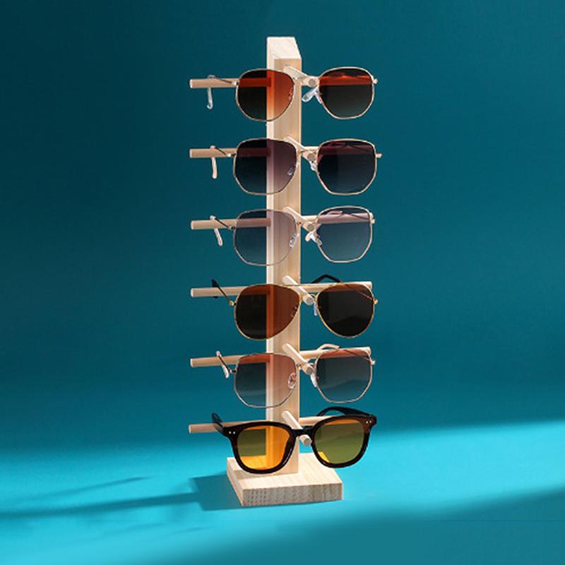 Handmade Wooden Glasses And Jewelry Display Organizer Rack For Retail And Personal Use 1196₽