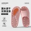 Bathroom Slippers Indoor Home Leakage Non-slip Deodorant Toilet Bath Couple Hotel Empty Cool Slippers