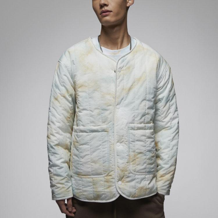 Jordan Giacca Reversibile Serie Coniglio Capodanno Cinese Con Stampa Numero Sul Retro Giubbotti da Uomo Bianco FB1449-108