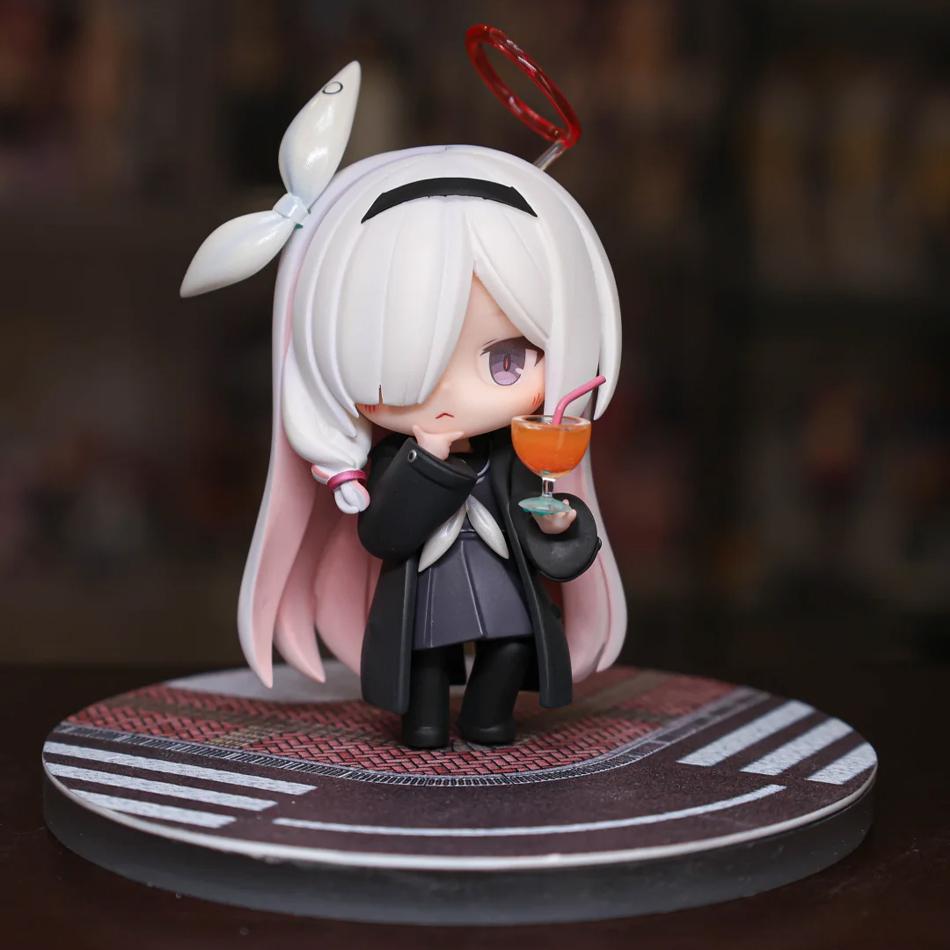 8CM Blue Archive Plana Anime Action Figure Christmas Gift Statue Collectible Model Desktop Car Ornaments Model Doll Gifts