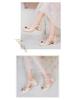 Girls' Cute Lolita Mid-Heel Sandals for Ages 8-9 - 2021 Summer Style