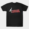 Men Black Print T-shirt The Suicide Machines No-Cut Transfer Paper Print Cotton Tshirt
