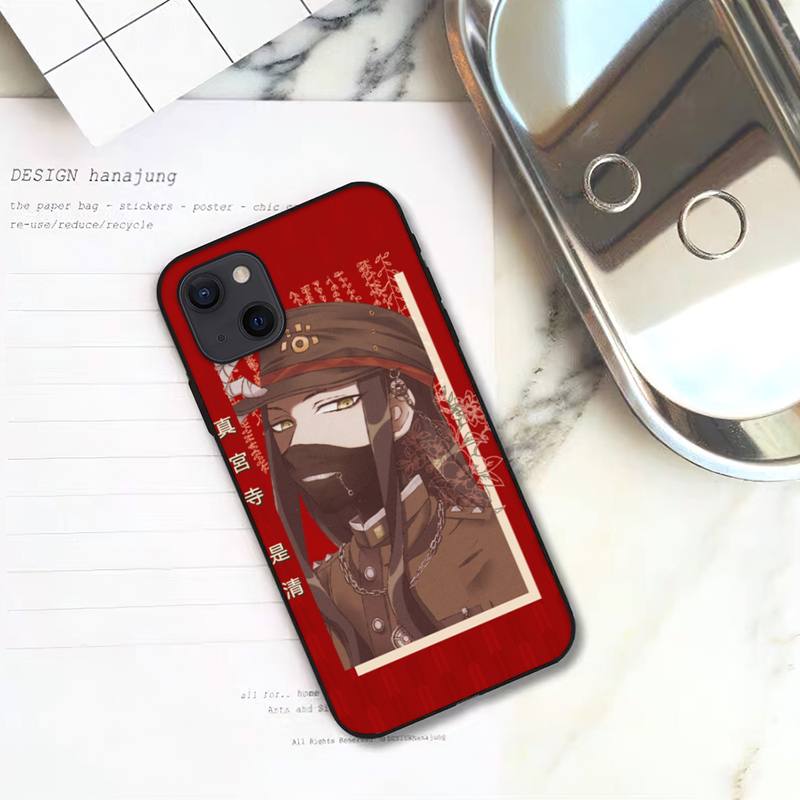 Danganronpa V3 Killing Harmony Korekiyo Shinguji Phone Case For iPhone 11 12 Mini 13 14 15 Pro XS Max X Plus SE XR Shell