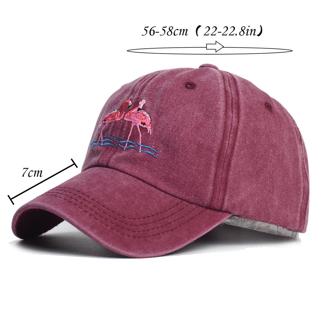 Unisex Embroidery Print Baseball Cap Hip Hop Cap Men's Women's Animal Print Sun Hat Adjustable Cap Gorras