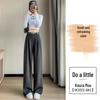 Spring New Women's High-Waist Pants - Slim, Wide, or Straight Leg, Floor-Length Casuals
