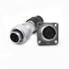 WEIPU WS16 TD/Z 2Pin 3Pin 4Pin 5Pin Automotive Screw Install Electrical Panel Connector 7pin 9pin 10pin Male Plug Female Socket
