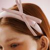 Mellotory Wide Ribbon Satin Hairband (light Pink)