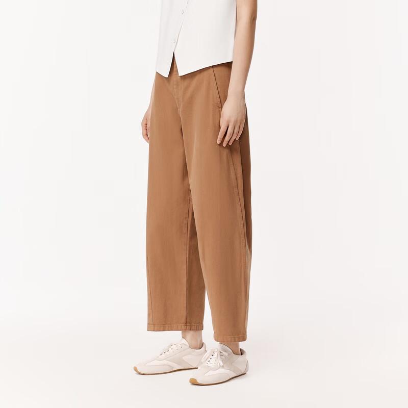 

LESS 2024 Spring Cotton Casual Denim Cropped Pants M