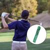 PU Leather Golf Club Protector Alignment Stick Cover Line Pattern Golf Alignment Stick Cover Case Holder Golf Supplies