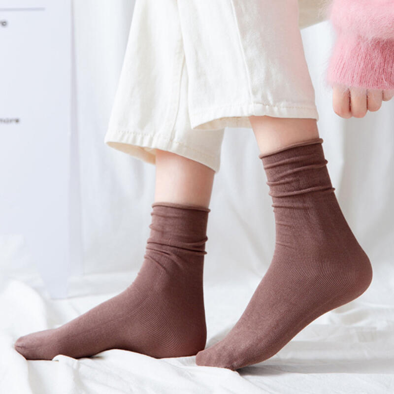 Jane high-quality soft and stretchy plain stocking socks