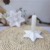 Star Candle Holder Castings Molds DIY Candlestick Silicone Molds Resins Molds