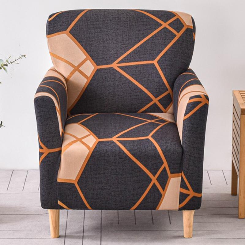 1Seater All-inclusive Relax Armchair Covers Single Sofa Protector Elastic Club Sofa Slipcovers 1Seater