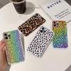 Classic Leopard Cheetah For IPhone 17 16 15 14 13 12 11 Pro Max Plus Transparent Soft TPU Phone Cover