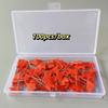 100pcs/box Bright Colors Colored Push Pins Easy Insert Reliable Material Drawing Tacks 100 Pieces Box Stable Fixing