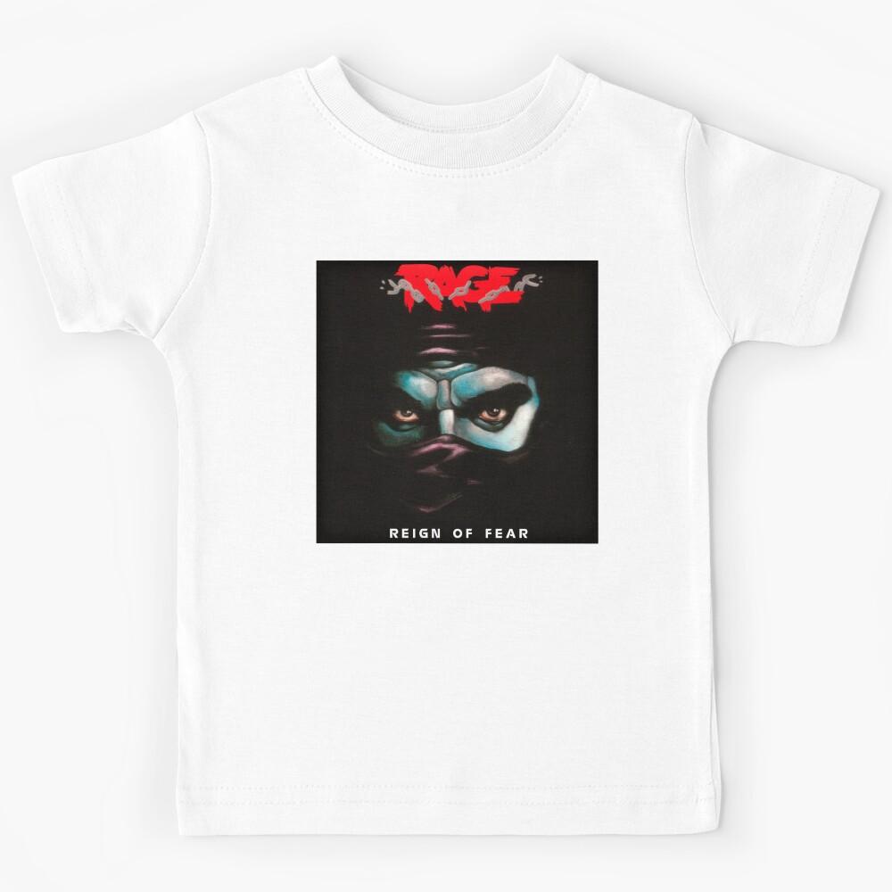 Rage - Reign of Fear album 1986 Kids T-Shirt 130