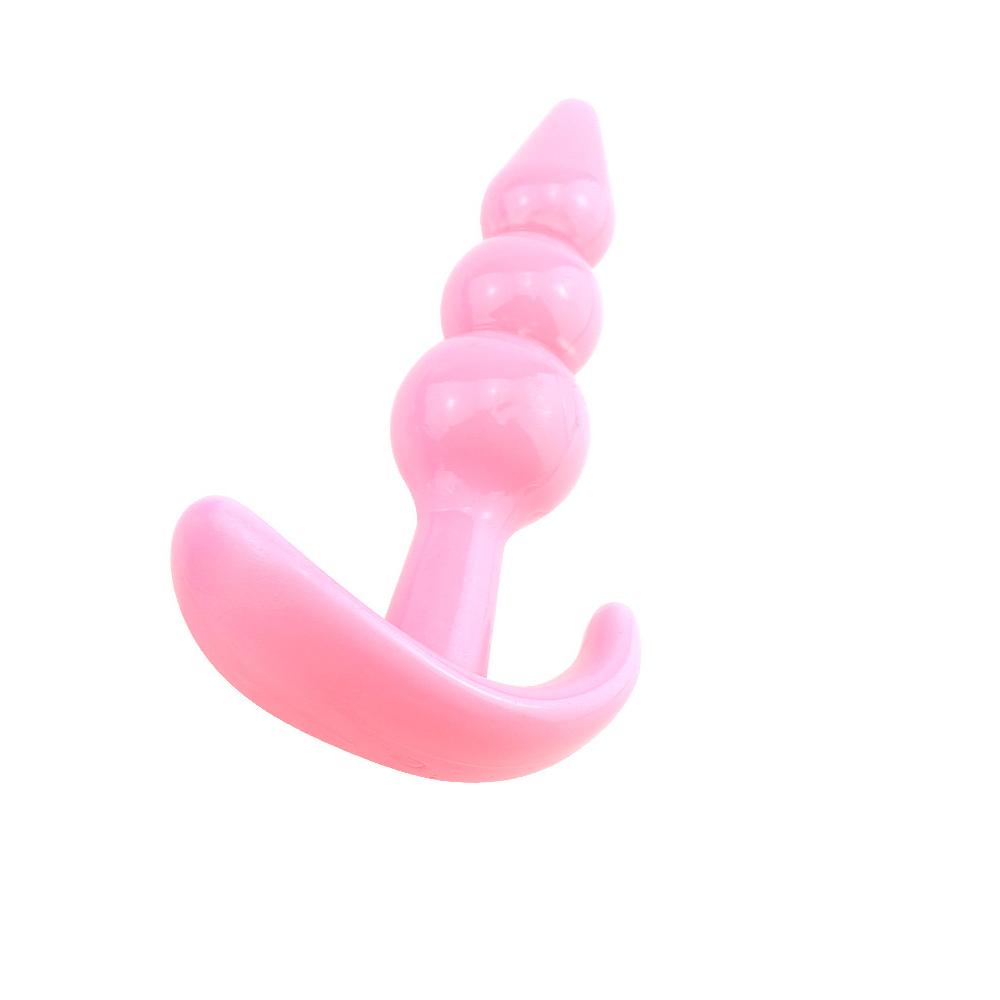 Mărgele anale din silicon Masaj de prostată Jucării cu jeleu Plug pentru adulți Jucării sexuale pentru femei Produse erotice Sex