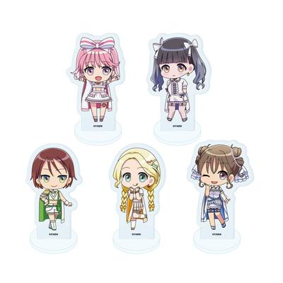 Maebashi Witches 01 [Mini Character Illustration] Acrylic Petit Stand Complete Set (Box of 5)