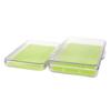 Waterproof Single Side Plastic Fly Box Silicone Pad Insert Fly Storage Fishing Tackle Box Clear Lid Fly Box Container