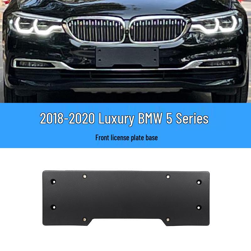 BMW 5 Series License Plate Holder: Front Holder 523/520, Rear Base 525, Bracket 528/530, 535LI Frame, GT.