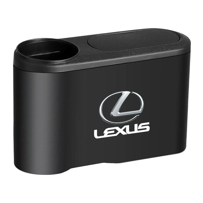 Interior Stickers Car Door Organizer Trash Can With Water Bottle Holder Trash Bin For Lexus CT200H IS250 RX300 RX350 RX450H GX46