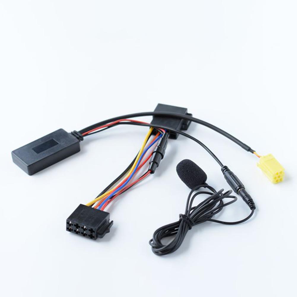 6Pin Audio Adapter for Car Compatible with For 159 500 For Fortwo 451 High Speed Transmission and Noise Reduction