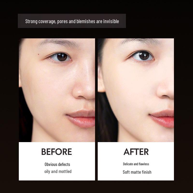 Liz Black Soft Mist Long-Lasting Foundation: Moisturizing, Non-Transfer, Brightening BB Cream for Even Skin Tone