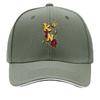 Royal Crown Street Lettering Emblem Sandwich Baseball Cap Sun Cap Outdoor Workouts Hat