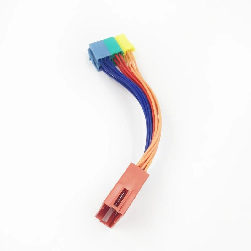 Car Audio 20Pin Iso Extension Cable Adapter Compatible With For Reliable Signal Transmission One Size