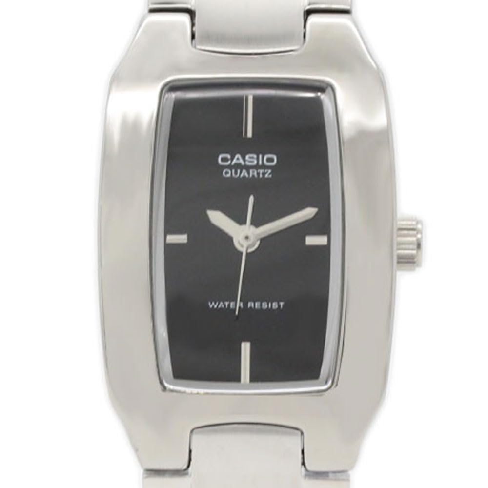Casio LTP-1165A-1C Analog Quartz Watch Silver Black