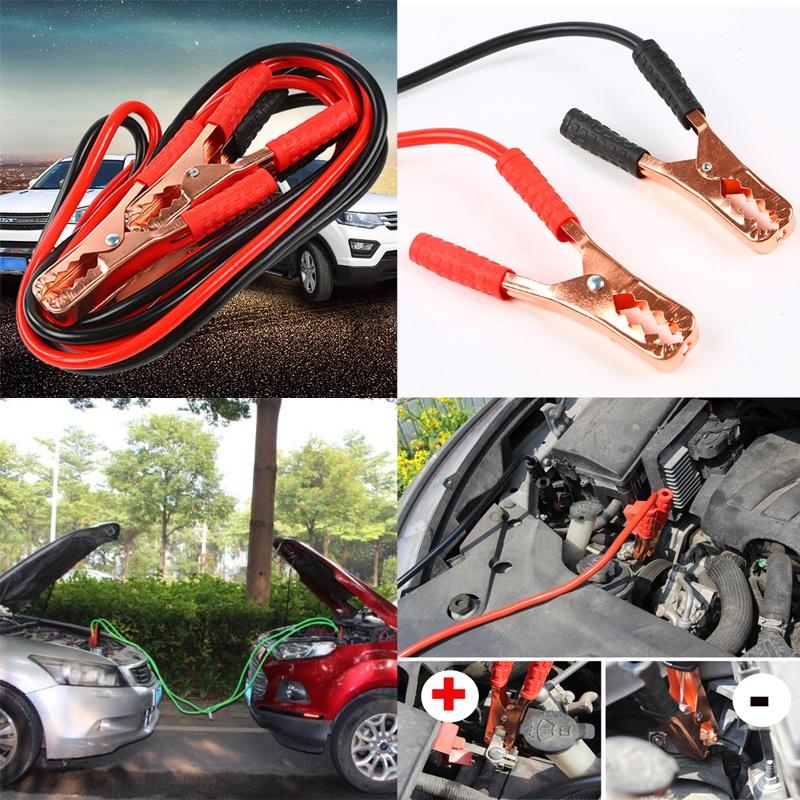 Buy Hot Heavy Duty Power Booster Cable Emergency Car Battery Jumper For
