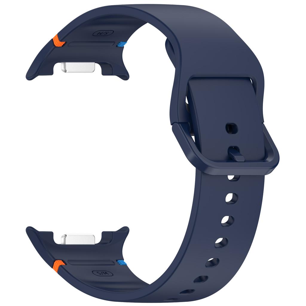 Officiellt Armband För Samsung Galaxy Watch 8 40mm 44mm Watch8 Classic 46mm Silikon Sportarmband Correa Original 1:1 Band utan mellanrum