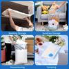 6PCS vacuum storage bag(with 1PC manual pump)portable plastic travel bag, clothing storage bag