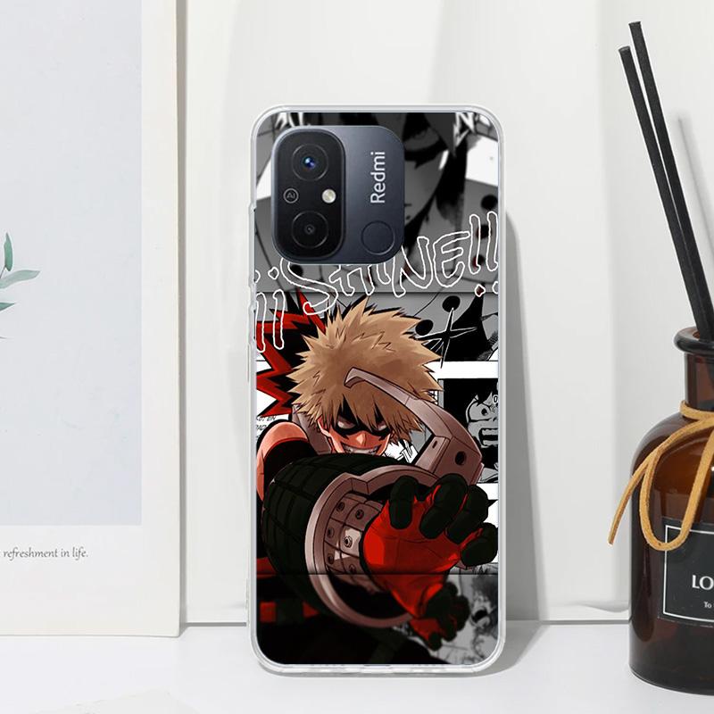 My Hero Bakugou Katsuki Phone Case For Xiaomi Redmi 14C 13 13C 12 12C 10 10A 10C 9 9A 9C 9T 8 8A 7 7A 6A 6 Pro K80 K70 K60 K40 K