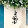 1pc Metal Piano Player Wall Art Music Decor Custom Name Sign Modern Sculpture for Home Living Room Studio Gift