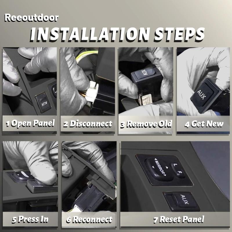 Stereo MP3 Changer Adapter Connector 3.5mm Reader Auxiliary Port 8619002010 Replacement Parts For Car SUV