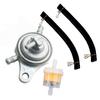 3-way Fuel Pump Petcock Oil Tank Switch Hose Tube Filter Kit For GY6 50 150cc Negative Pressure Fuel Switch Scooter
