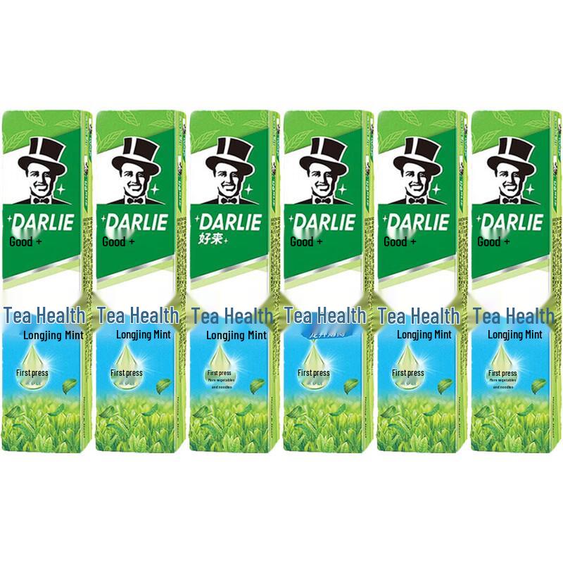 Hawley Tea-Fresh Longjing Mint Toothpaste (6-Pack)