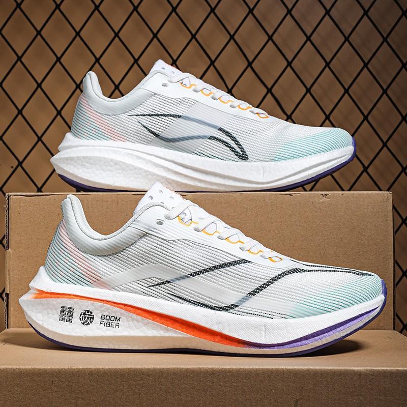 

Беговые кроссовки с карбоновой пластиной, амортизирующие, мужские профессиональные беговые кроссовки, марафонская спортивная обувь 38